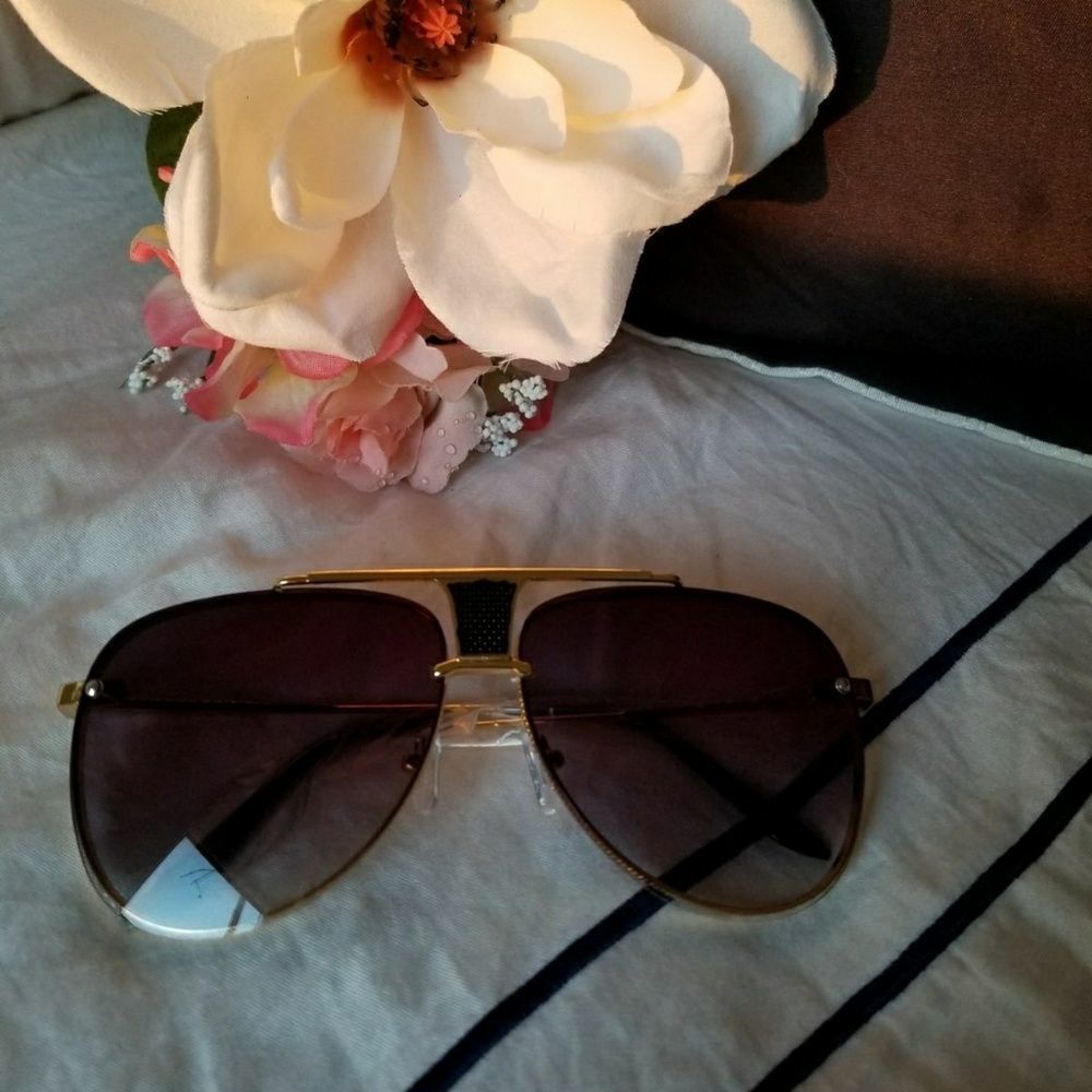 Fashion Oversized  Sunglasses Women UV400 Retro Bi